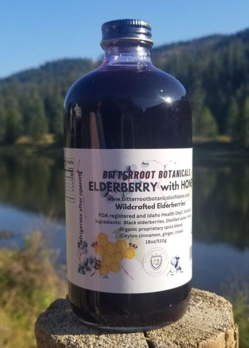 18 ounce elderberry with honey