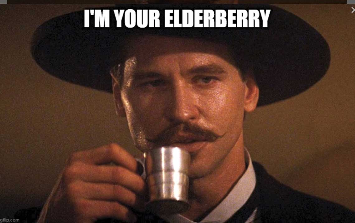 Doc Holiday Elderberry Meme