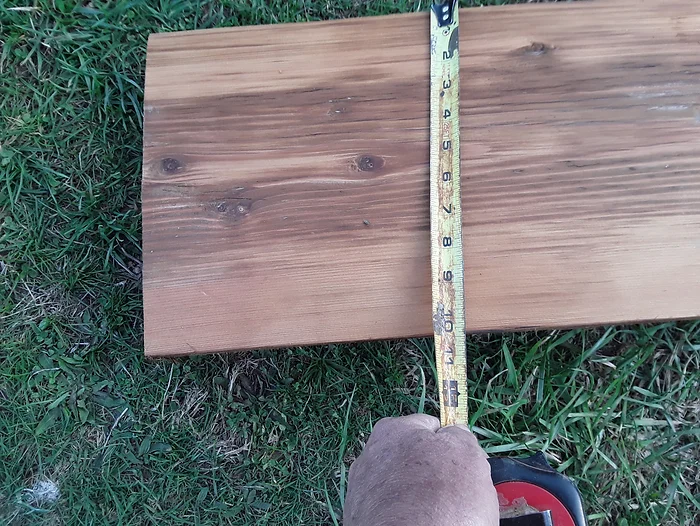 Measuring Lumber for Raised Bed Garden